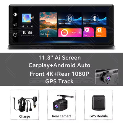 K2 Pro 11.3" Car Navigation Dashboard