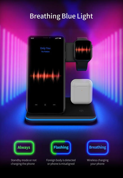 Wireless Charger 3 in 1 Stand