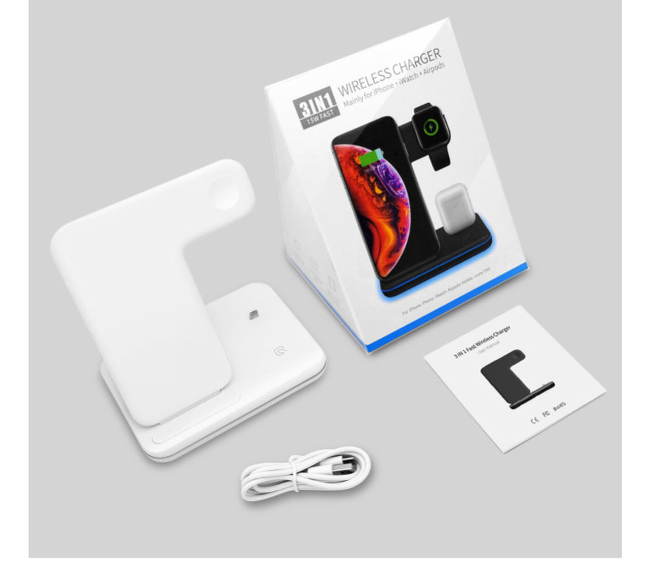 Wireless Charger 3 in 1 Stand