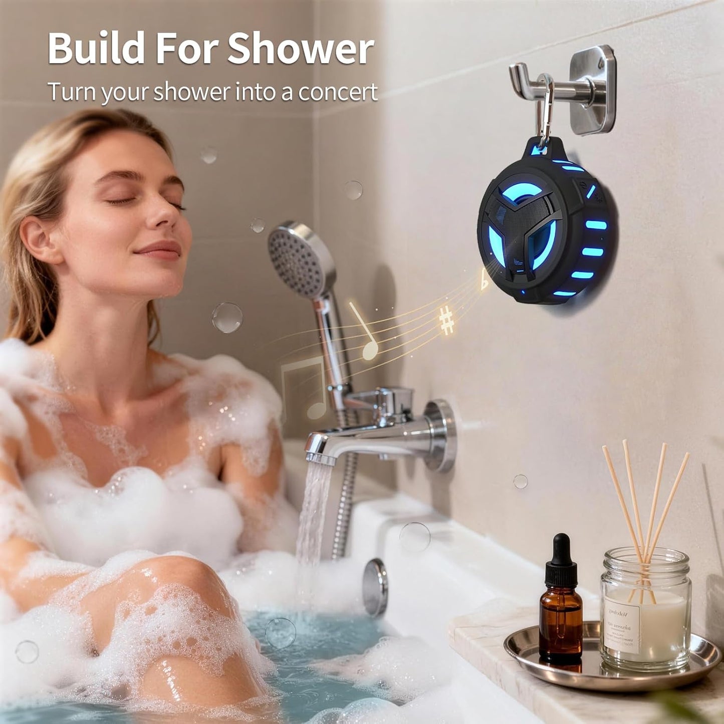 Portable Bluetooth Shower Speaker