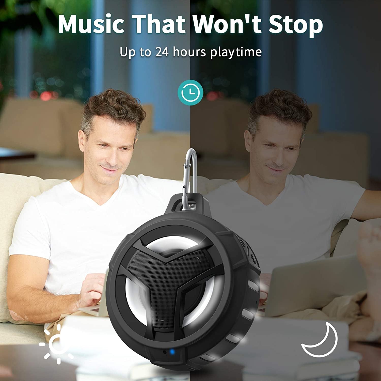 Portable Bluetooth Shower Speaker